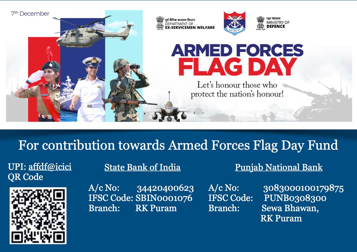 Armed force Flag Day